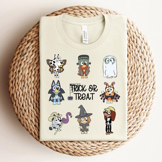 Discover Blueydad & Friends Halloween Shirt
