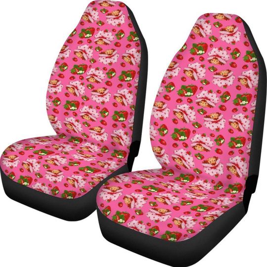 Discover Strawberry Car Seat Cover, Car Accessories
