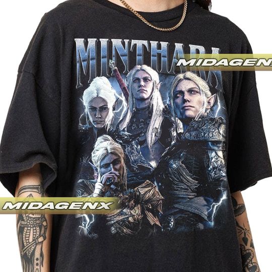 Discover Minthara Baldurs Gate 3 Vintage T-Shirt