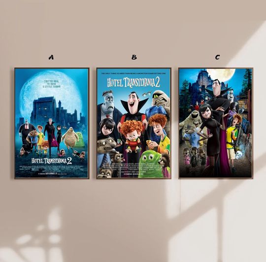 Discover Hotel Transylvania Anime Movie Poster