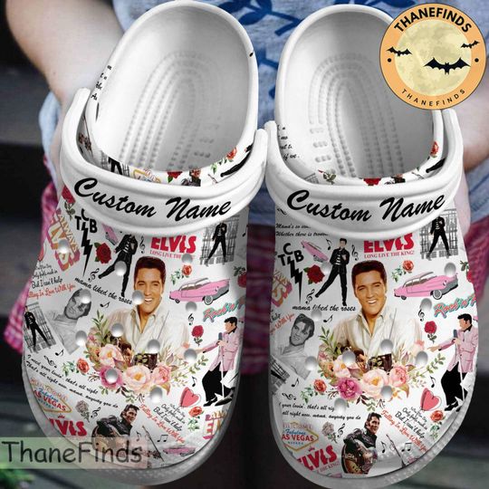 Discover Elvis Presley Halloween Clogs Shoes, Christmas Gift, Halloween Gift