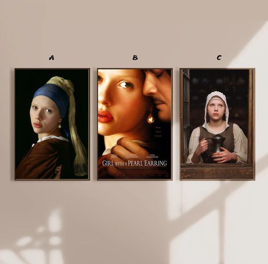 Discover Girl with a Pearl Earring Scarlett Johansson Movie Poster