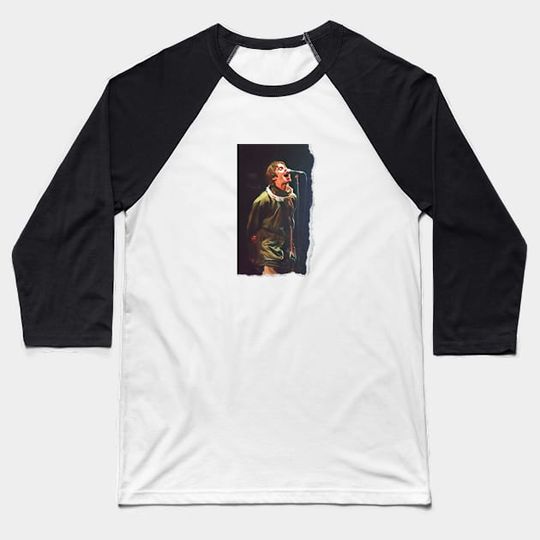 Discover Liam Gallagher Stylized - Oasis - Baseball T-Shirt