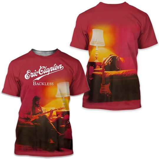 Discover Eric Clapton Music 3D Tshirt