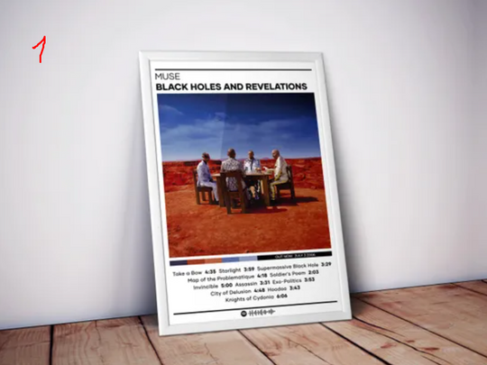 Discover Muse Poster | Black Holes and Revelations Poster