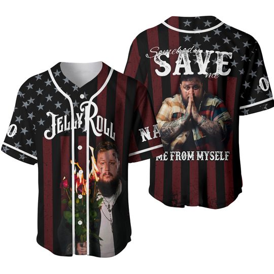 Discover Personalized Jelly Roll Baseball Jersey
