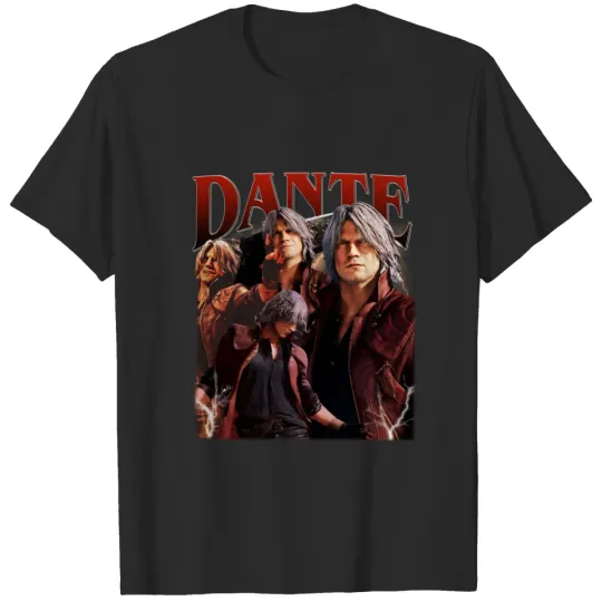 Discover Limited Dante Devil May Cry Vintage T-Shirt, Gift For Women and Man Unisex T-Shirt