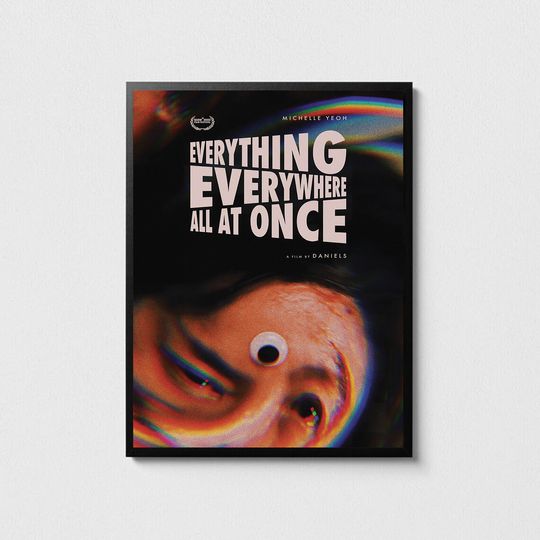 Discover Everything Everywhere All at Once Movie Poster - Movie Posters - Home Decor - Everything Everywhere Poster