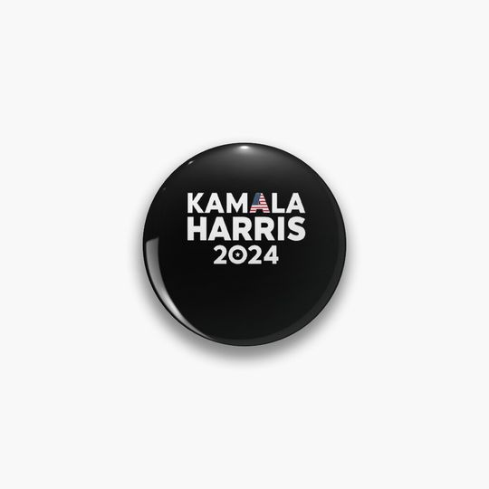 Discover Kamala Harris 2024 president Pin Buttons