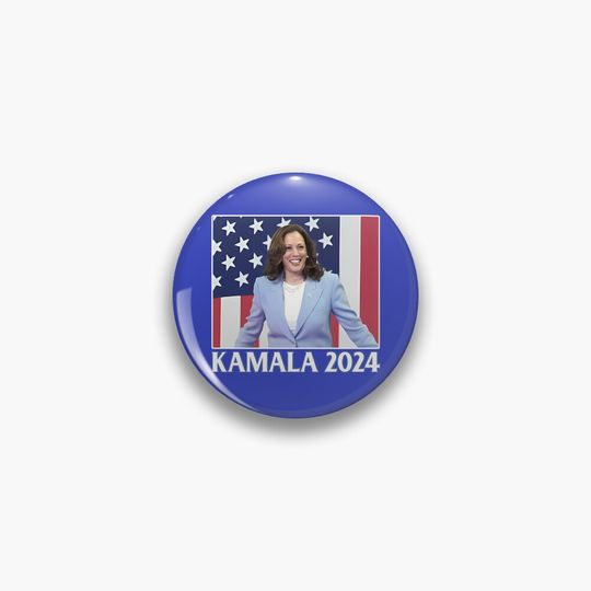 Discover Kamala 2024 U.S. Presidential Election Pin Buttons