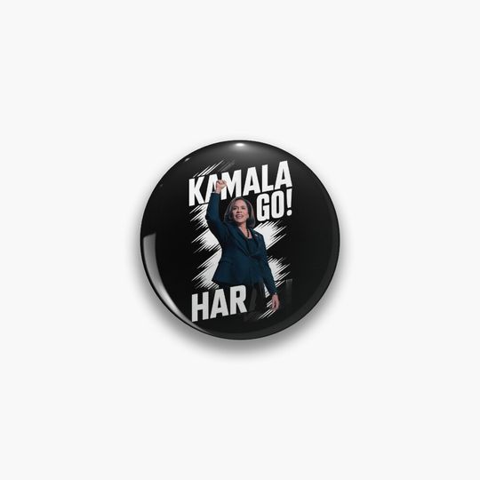 Discover Kamala Go! US presidential election Pin