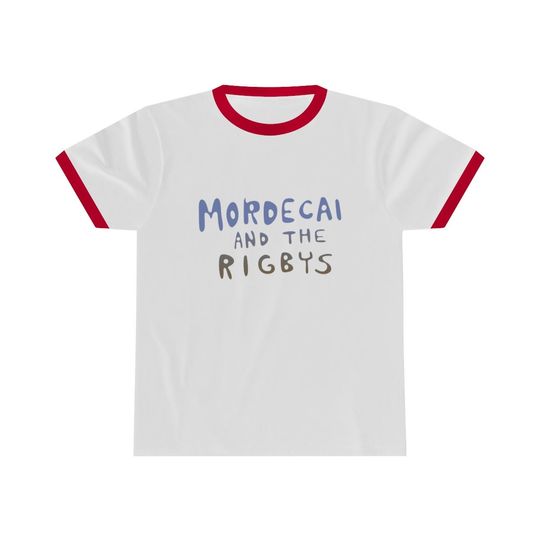 Discover Mordecai and the Rigbys The Regular Show ringer t-shirt