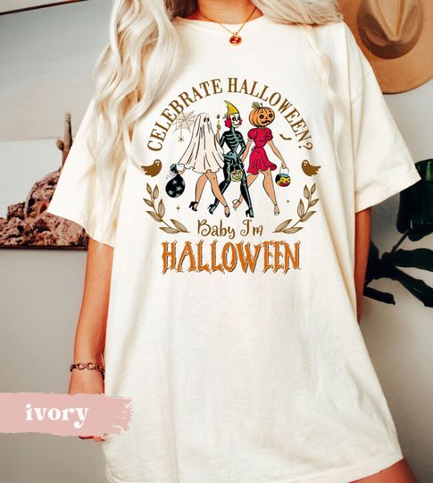 Discover Celebrate Halloween Baby I'm Halloween Shirt Gifts