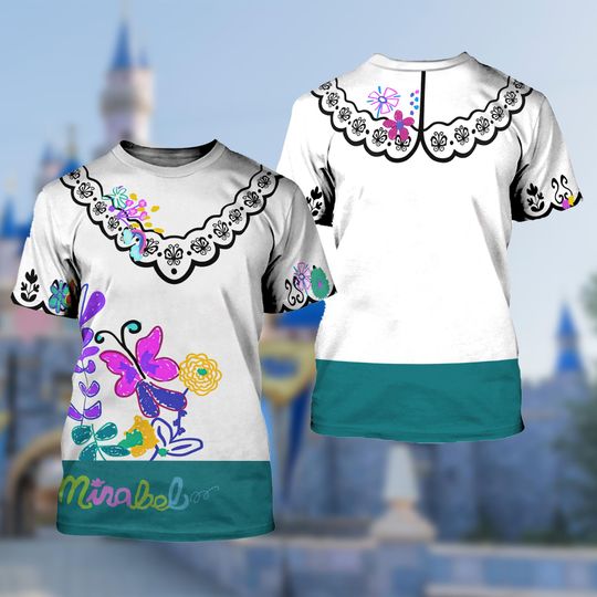 Discover Beauty Inspired All-Over Print Costume Lightweight T-Shirt, Musical Movie 3D T Shirt