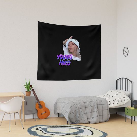Discover Young Miko Tapestry