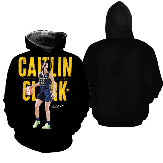 Discover Caitlin Clark Indiana Fever 3D Hoodie