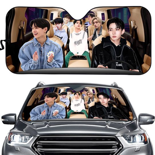 Discover Enhypen Kpop Car Sun Shade