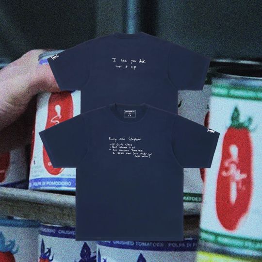 Discover the bear "family meal spaghetti" t-shirt  (2 color options)