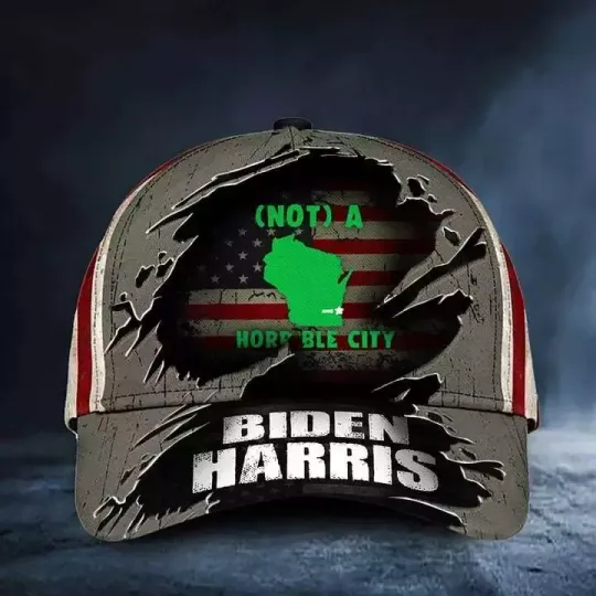 Discover Not A Horrible City Biden Harris Pro Biden 2024 Anti Trump Baseball Cap
