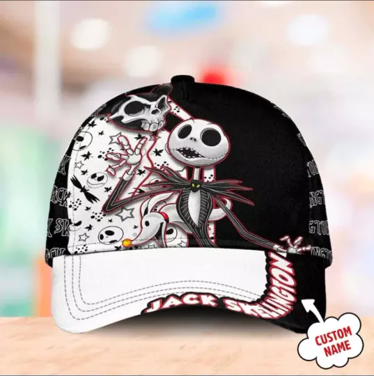 Discover Skeleton The King Character Baseball Cap