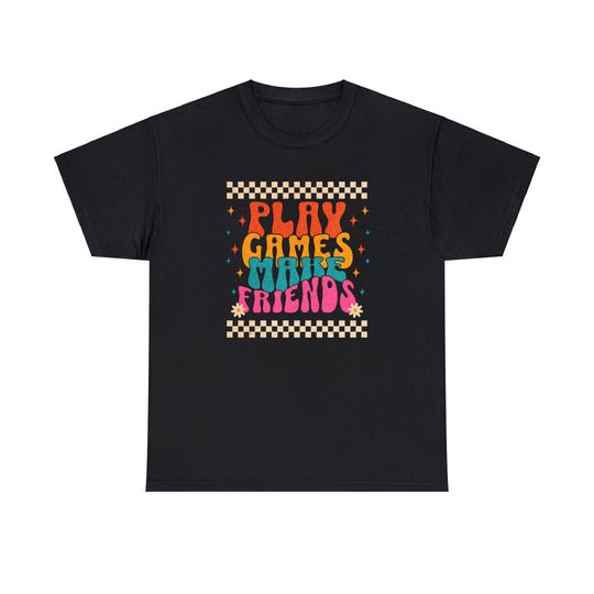 Discover Friends, board games t-shirt, board games accessories, gamer t-shirt