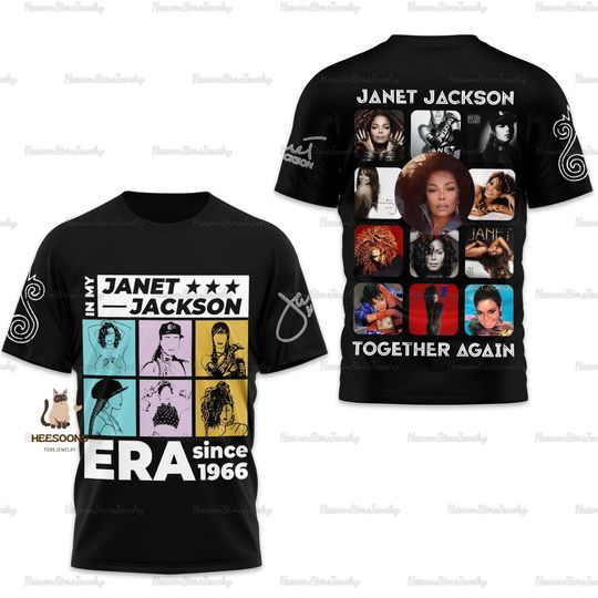 Discover Janet Jackson Concert Tour Shirt
