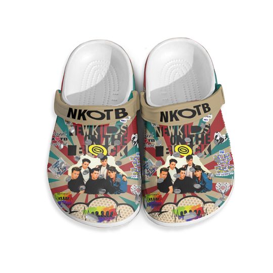 Discover NK on The Block Clogs Shoes, NKOT Block 2024 Clogs, Music Tour 2024 Shoes