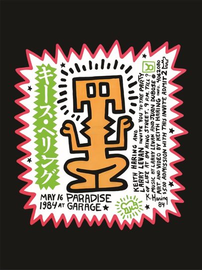 Discover PARADISE GARAGE LARRY LEVAN PARTY OF LIFE FLIER Premium Matte Vertical Poster