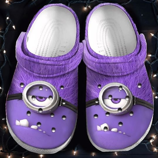 Discover Minions Purple Clogs, Minions Cute Clogs, Christmas Gift