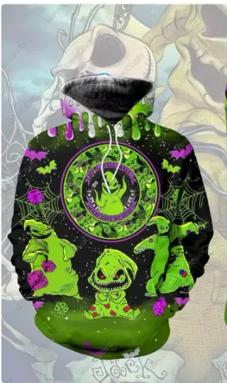 Discover Halloween Boogie Man 3D Hoodie