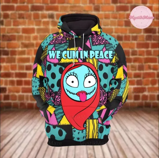 Discover Halloween Sally Unisex 3D Hoodie For Men