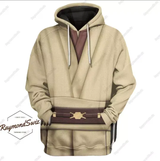 Discover Halloween Obi-Wan Kenobi Unisex 3D Hoodie