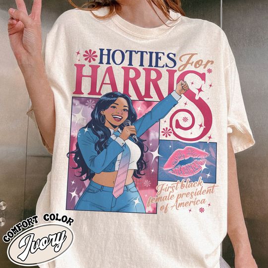 Discover Harris 24 T-Shirt with Hotties for Harris Design