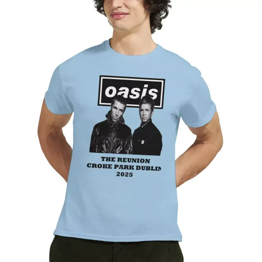 Discover Oasis Croke Park Dublin 2025 The Reunion graphic tee