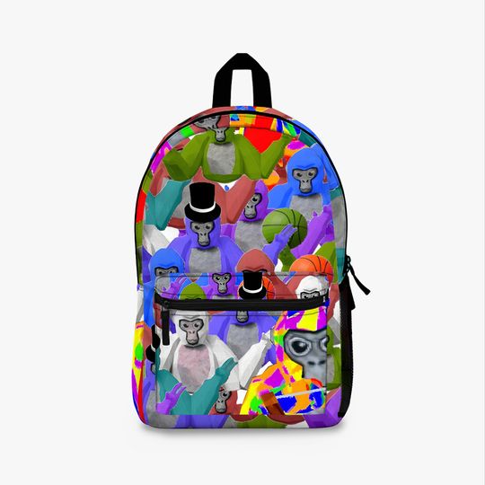 Discover Gorilla Tag Monkey Mosaic Pattern Backpack