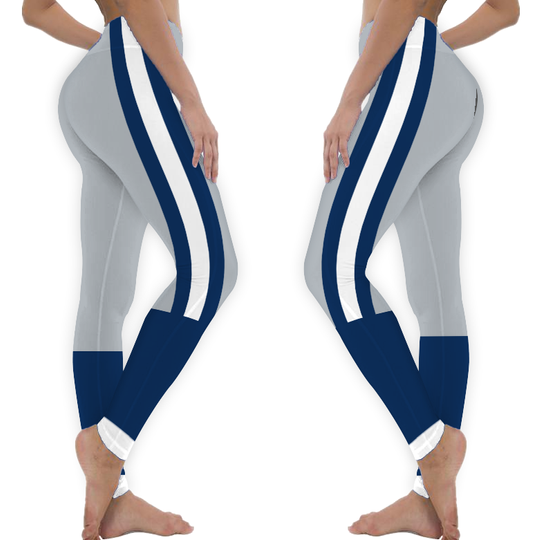Discover Dallas Football Uniform/ Football Style Sports Leggings