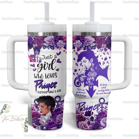 Discover Halloween Prince 40oz Music Drinkware Tumbler