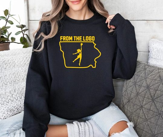 Discover Caitlin Clark From The Logo 22 Sweatshirt, Gifts for Her
