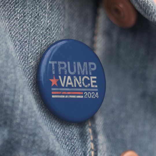 Discover Trump Vance 2024 Pin Buttons