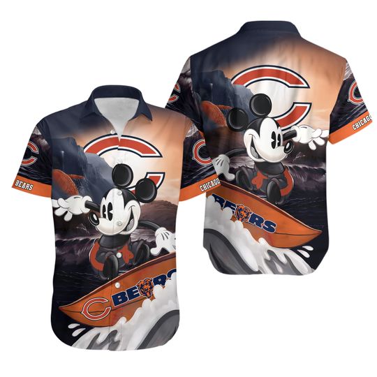 Discover Stylish Chicago Bears Hawaiian Shirt - Perfect for Game Day Fun!