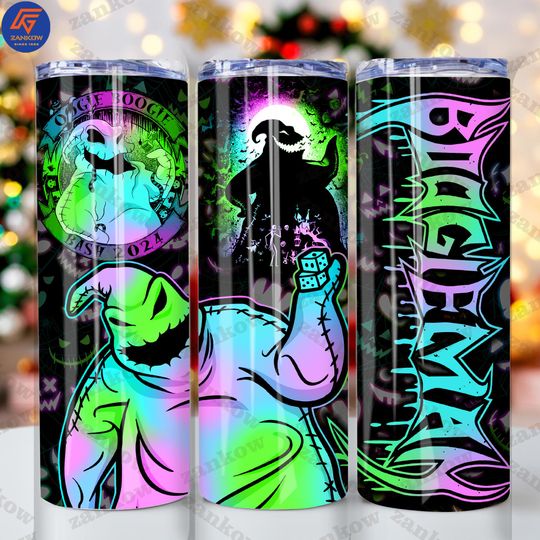 Discover Nightmare Monster Halloween 20oz Skinny Tumbler, Halloween Friend 20oz Tumbler