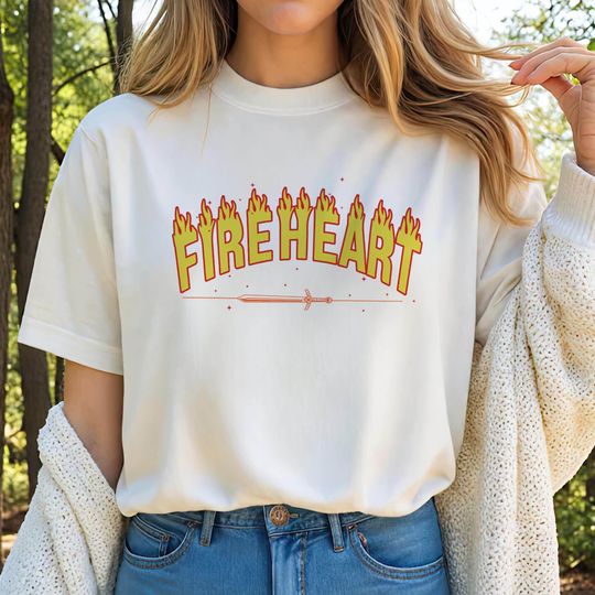 Discover Fireheart Shirt, Throne of Glass Merch