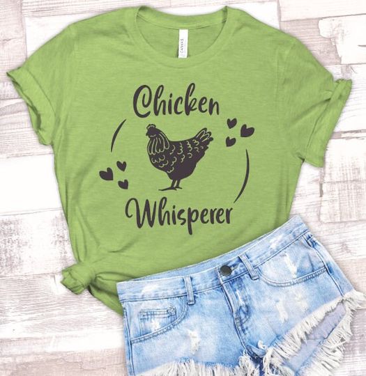 Discover Chicken Whisperer Shirt, Chicken Lover Shirt