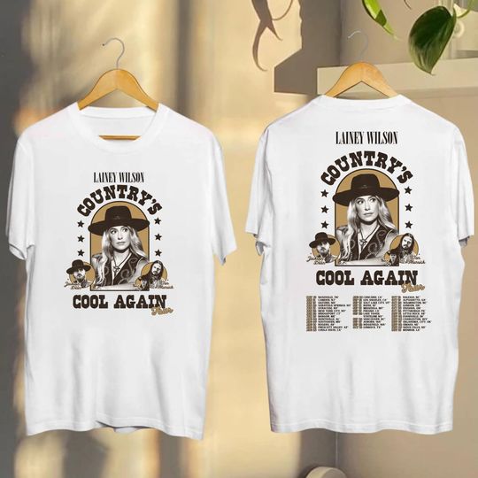 Discover Lainey Wilson Country's Cool Again Tour Shirt