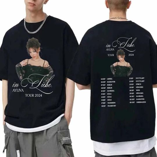 Discover Ayliva In Liebe Tour 2024 Shirt