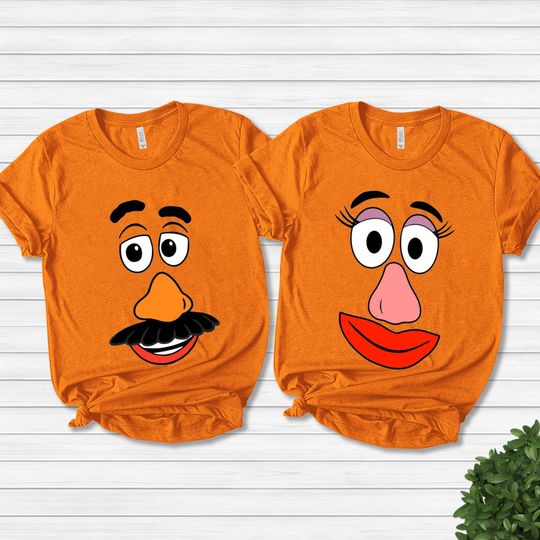 Discover Couples Matching Mr. and Ms. Potato Inspired Shirts