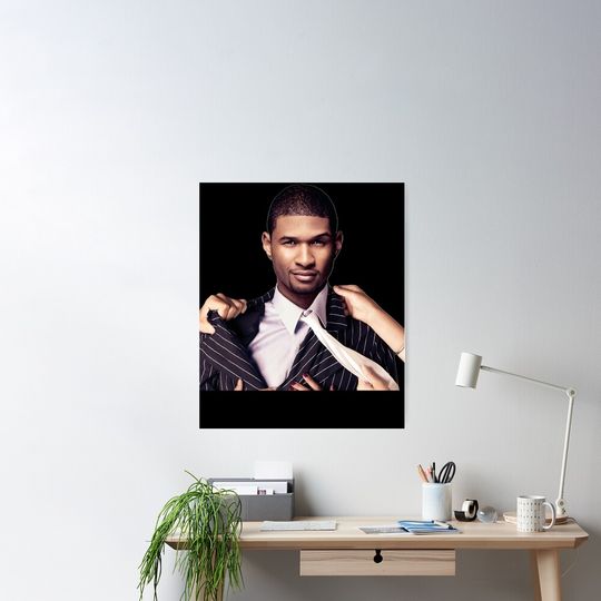 Discover Usher Poster, Gifts for Fan, Usher Tour Merch