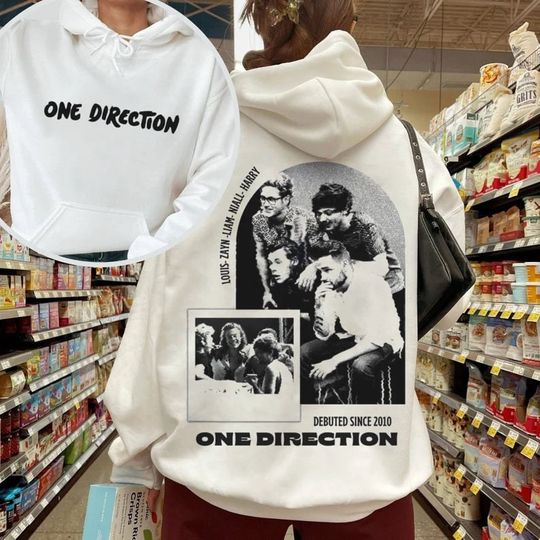 Discover One Direction Debuted since 2010 2side hoodie, 1D One Direction, Direction band Hoodie