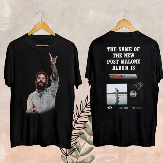 Discover Post Malone F-1 Trillion Tour 2024 Shirt for Fans