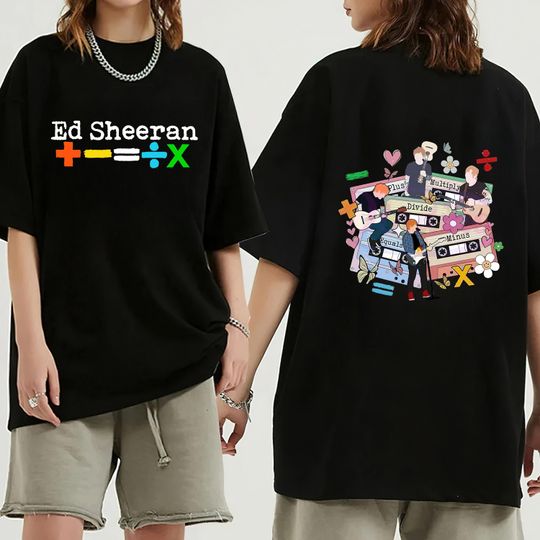 Discover 2024 Ed Shee Concert Tour T-shirts